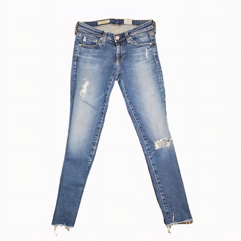 AG Adriano Goldschmied Light Blue Skinny Jeans